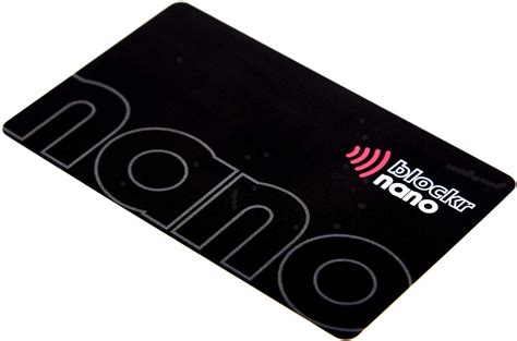 blockr nano rfid card|is rfid blocking a scam.